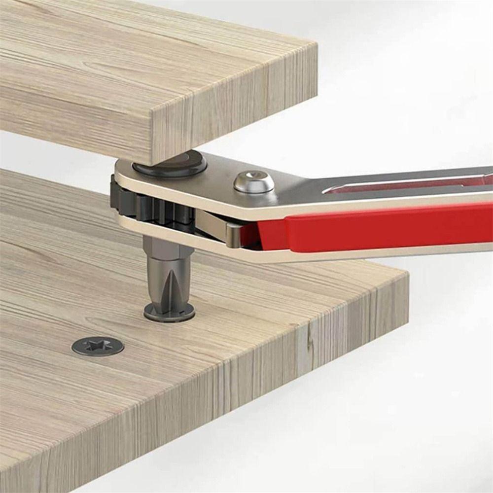 Quick Tools 1/4 Inch Drive Socket Mini Ratchet Wrench Hex Screwdriver Angle Head Driver Bits