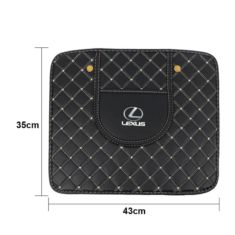 PU Leather Car Anti-Kick Mats Auto Seat Back Protector Cover Styling For Lexus IS250 Ct200h LS430 LX570 NX300h IS300h RX330 ES300h UX250h