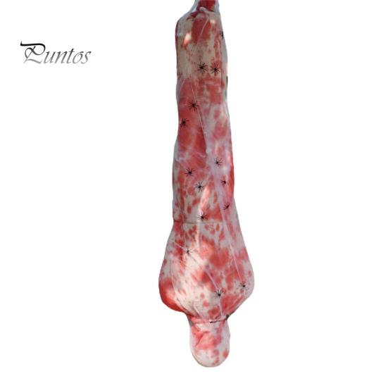 

1 комплект, реалистичный надувной поддельный труп, уличный страшный труп, подвесное украшение, жуткий реквизит для фотосъемки на Хэллоуин