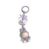 Christmas Labubu Kawaii Particles Keychain Bag Cell Phone Charm Key Chain Christmas Gift Cute Plush Charm