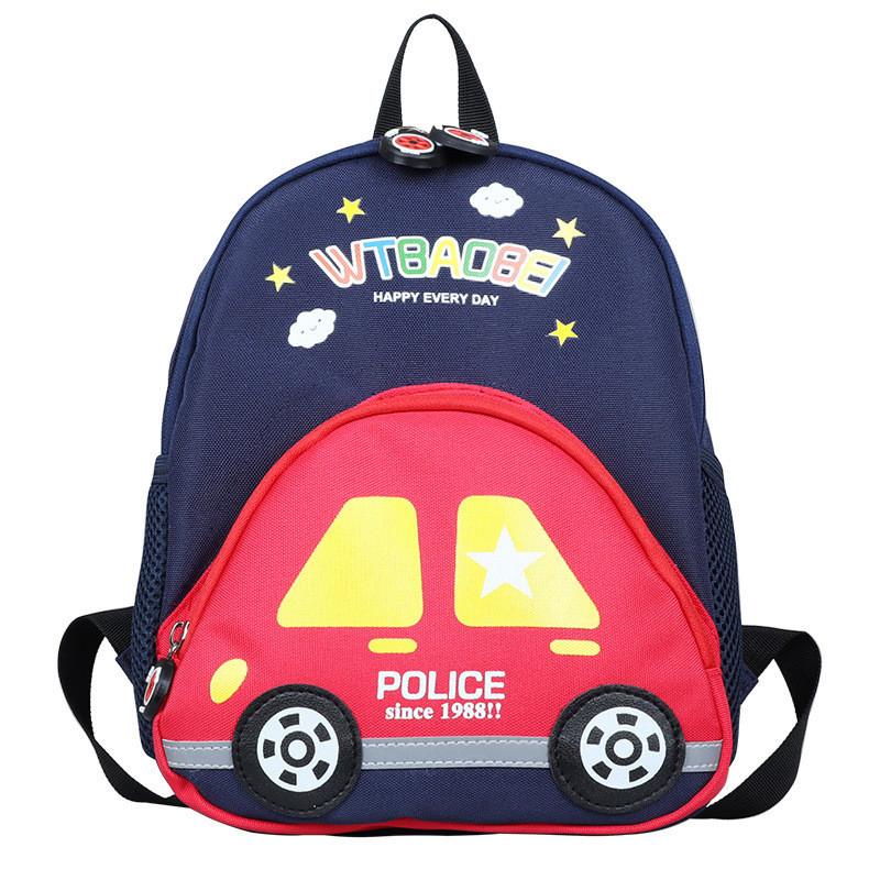 

Modern Cartoon Backpack For Children Versatile And Lightweight School Bag For Ages One To Six темно-синього кольору