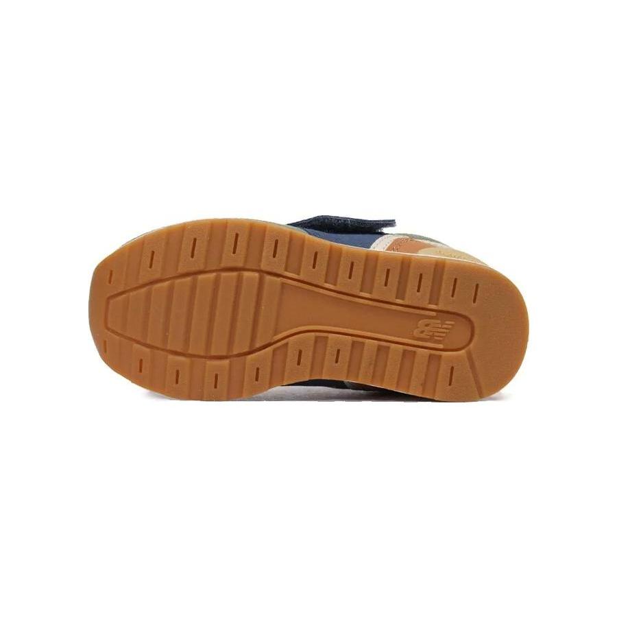 New Balance NB 996 V3 Cushioning Abrasion Resistant Low Top Running Shoes Green Brown Blue Infant And Toddler IZ996ON3