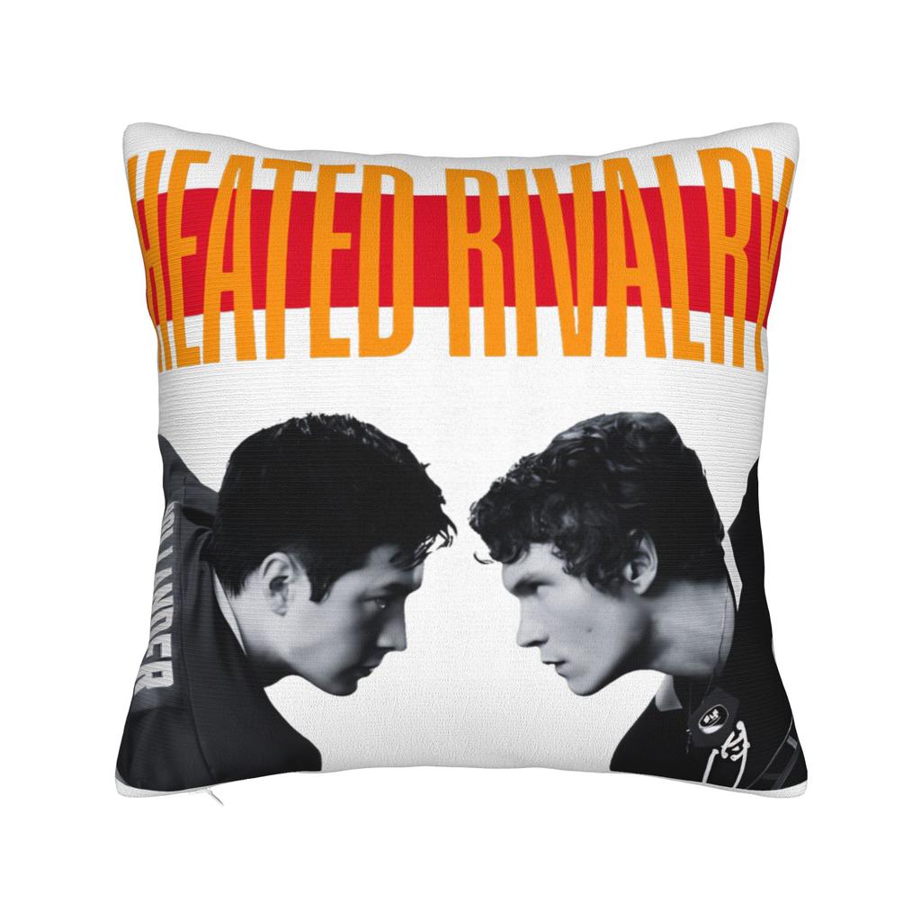 Vintage Shane Hollander & Ilya Rozanov Heated-Rivalry Pillowcases Cushion Cover Throw Pillow Cover Bed Decor Square Multi Size