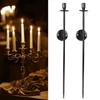 2pcs Wall Mount Candle Holders Decor for Home Modern Vintage Large Candlestick Art for Dining Room Fireplace Living Room Bedroom 25.0in