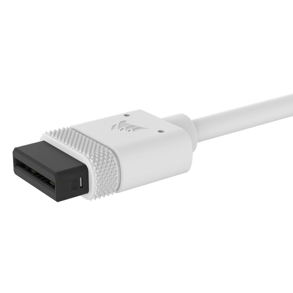 CORSAIR iCUE LINK Cable Kit Connector White [Straight Included] CL-9011126-WW