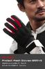KOMINE Motorcycle Gloves Brave Protective Mesh Size M GK-1833 Gloves, Black/Dark Grey,