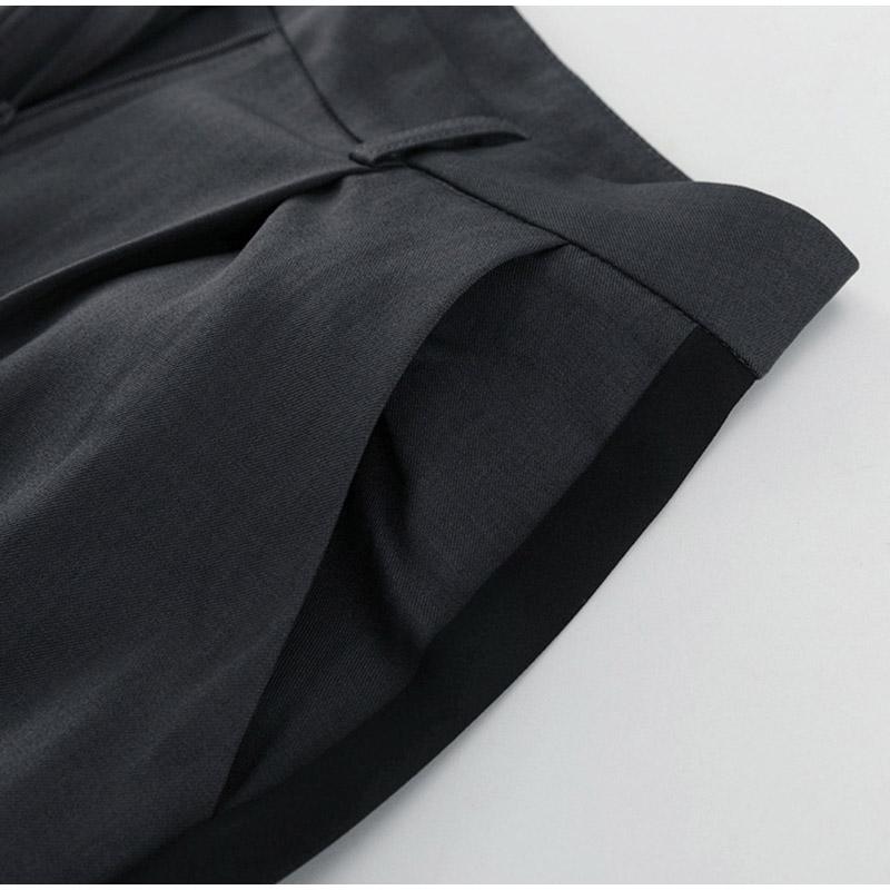 Trajes elegantes de 2 piezas para mujer, con botones en la solapa y bolsillos, chaqueta de manga larga, pantalones rectos de cintura alta, conjuntos para dama, primavera otoño 2025, atuendo para oficina para dama