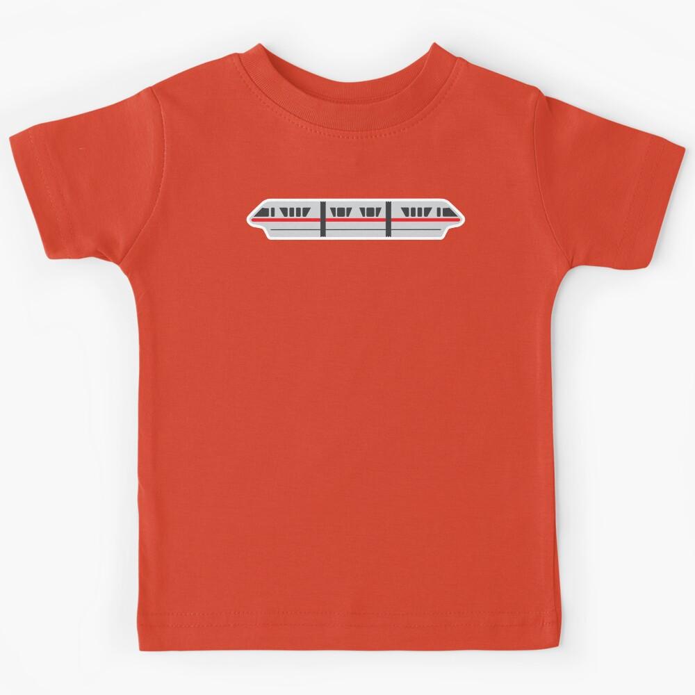 MONORAIL - RED Kids T-Shirt 170