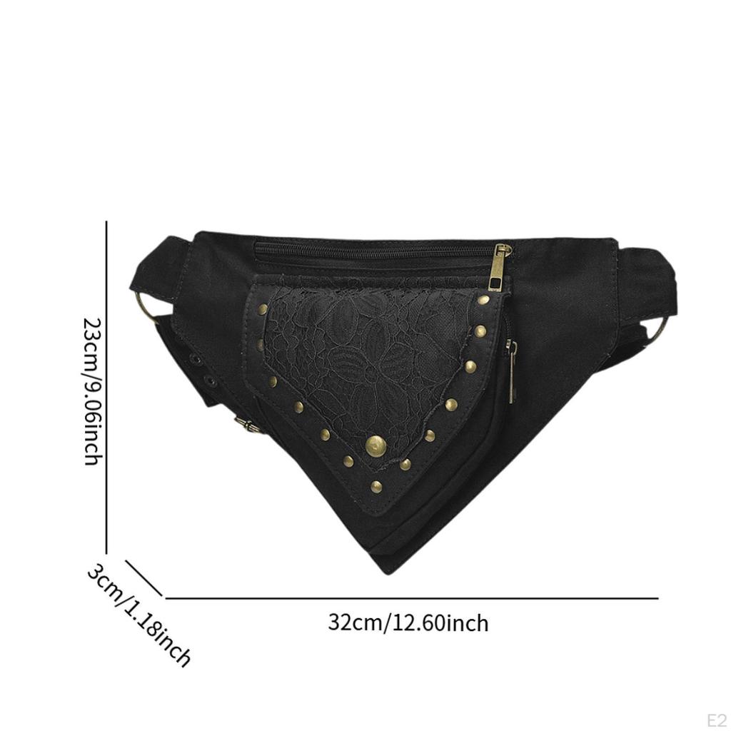 Gürteltasche mit Reißverschluss für Bühnenshows und Halloween