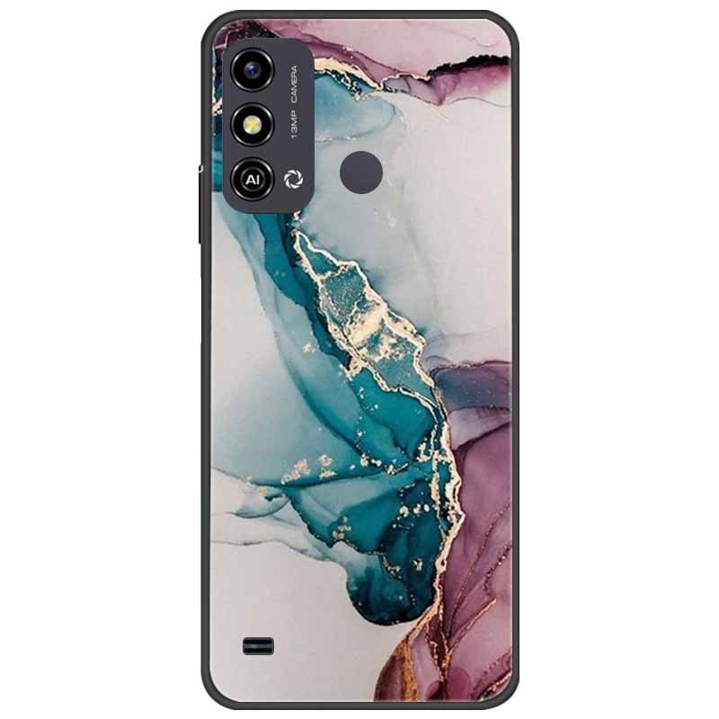 Case for ZTE Blade A53 4G Cover Marble silicon Soft TPU Back Cover For ZTE Blade A53 Phone Cases for ZTE A53 A 53 2023