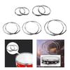 Bass Drum Hoops Batter 6 Hole Portable Percussion Sturdy Repairing Supplies Components for