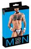 Svenjoyment - Men's Set of 2 Wrist Cuffs Bow Tie and Backless Button Briefs M