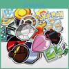 Coleção de Adesivos Pokémon de Qualidade Premium Apresentando Mimikyu Pikachu Bulbasaur Sol Lua
