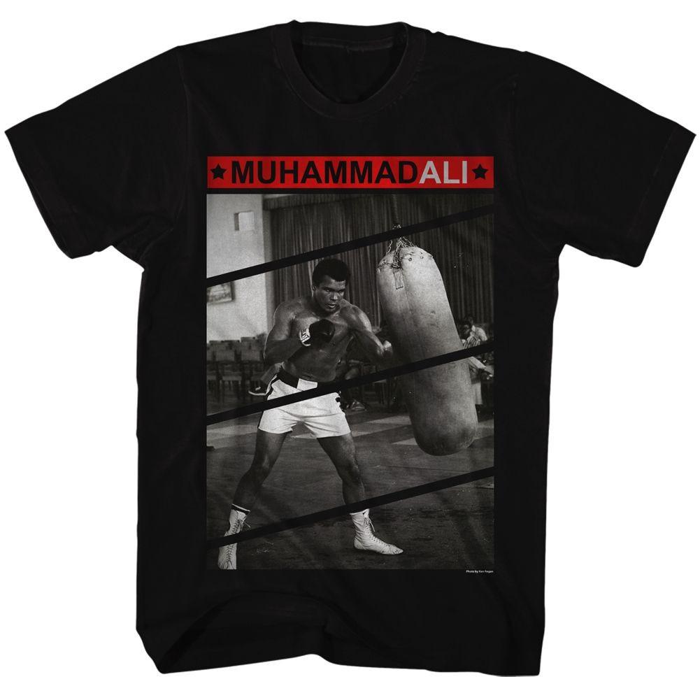 Muhammad Ali 1156F10 Black Icon Shirt XXXXL