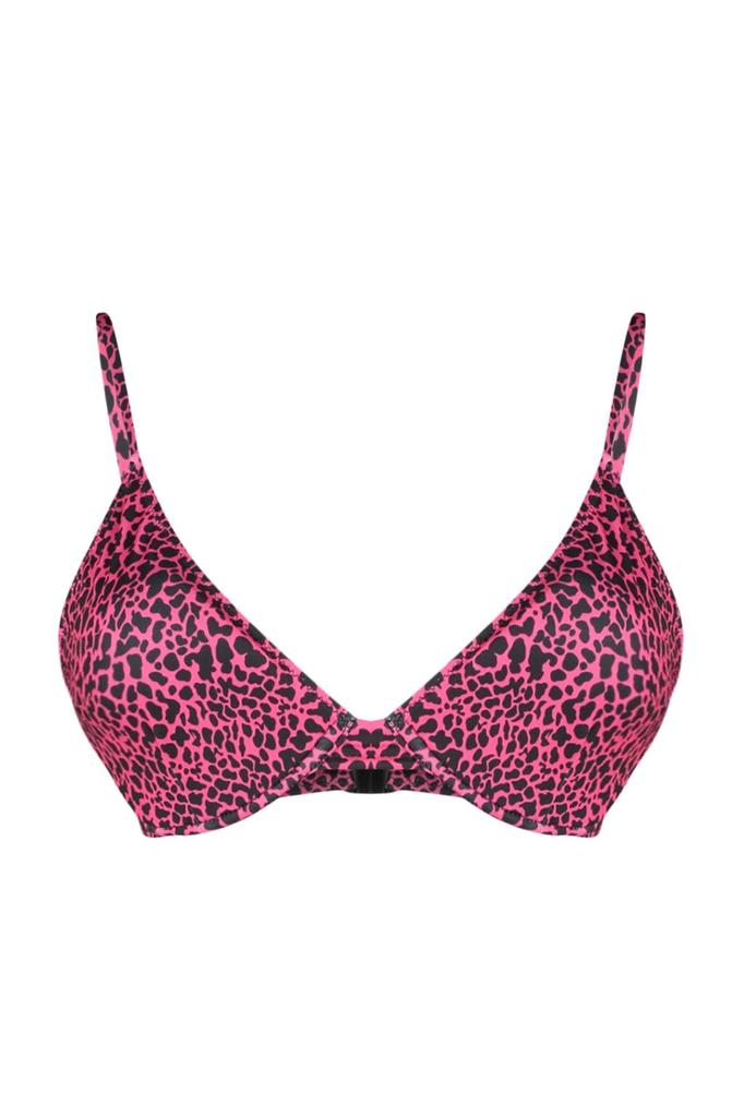 Women's Style Plus Size Fuchsia Balconette Plus Size Bikini Top