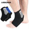 Loogdeel 1 Stück Sport Knöchelbandage Knöchelpolster Elastische Stützbandage Schutz Fahrrad Fußball Basketball Fuß Knöchel Schützer Wickel Unisex