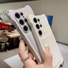 Soft Silicone Phone Case For Samsung S26 Ultra S25 Edge S24 S23 FE S22 Plus Card Holder Lanyard Shockproof Protection Cover