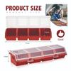 Screws Storage Box Multi-Functional Storage Box Table Accessories Small Parts Organizer Household Accessories For Kids