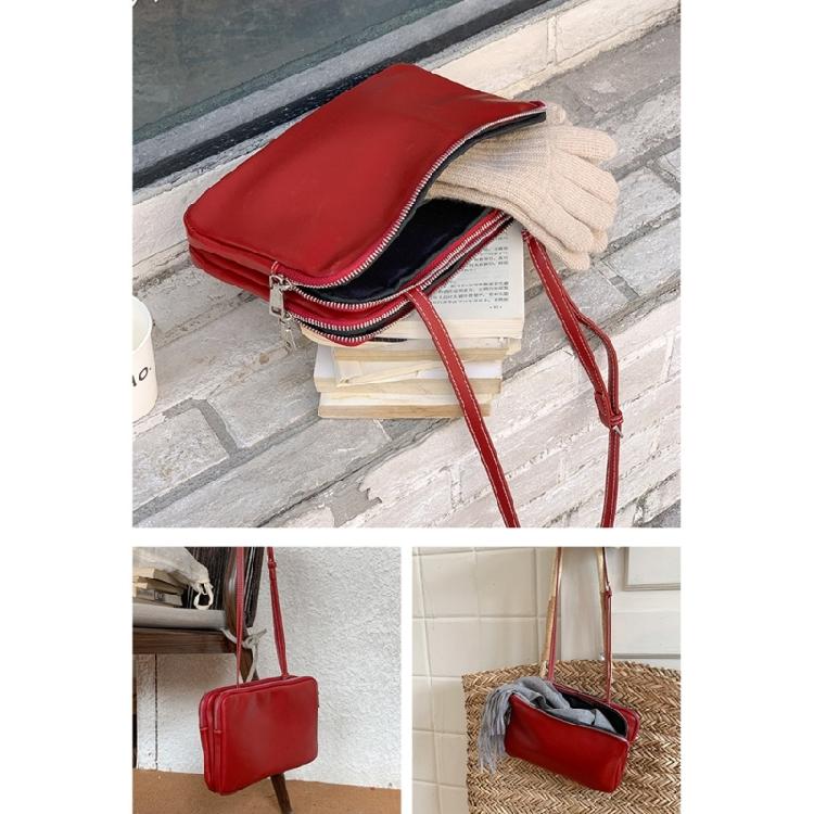 PU Leather Crossbody Bag Functional and Easy to Pair with Different Clothing