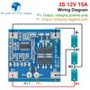 3S 12V 15A 20A 25A 30A BMS 18650 Lithium Battery Protection Board 11.1V 12.6V Anti-Overcharge Balance And Temperature Control