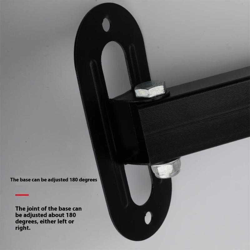 Flexible Articulating Projector Camera Mount Featuring Foldable Extension Arms 90 Degree Vertical Adjustment Metal