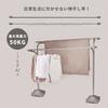 Scktoo Stainless Steel Clothes Drying Pole, 4m, Indoor/Outdoor, Extendable 1.8m-4m, Clothes Drying Pole (Includes 1 Thickened Hanger Pole, 4m, 42 Hang