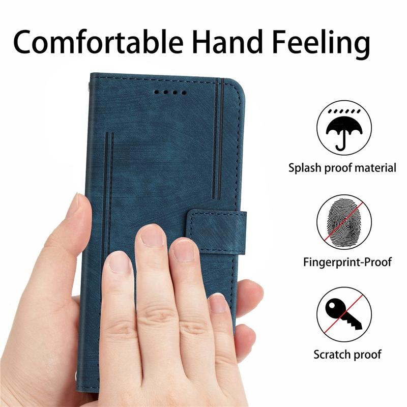 Etui For OPPO Reno 12 11 Pro 5G Case Matte Leather Magnetic Flip Case On For Oppo Reno12 12Pro 11F 12F 10 Pro Plus Phone Cover