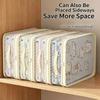 1/4Pcs Large Capacity Mesh Zipper Storage Bag - Clothing Household Bedding Four Piece Set Storage Bag, Clothing Organizing Box