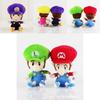 Premium Quality Super Mario Bros Baby Mario Luigi Plush Toy Stuffed Doll 6.7