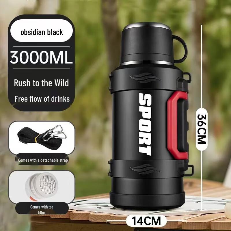 Tingle 316 Stainless Steel Large Capacity Vacuum Flask