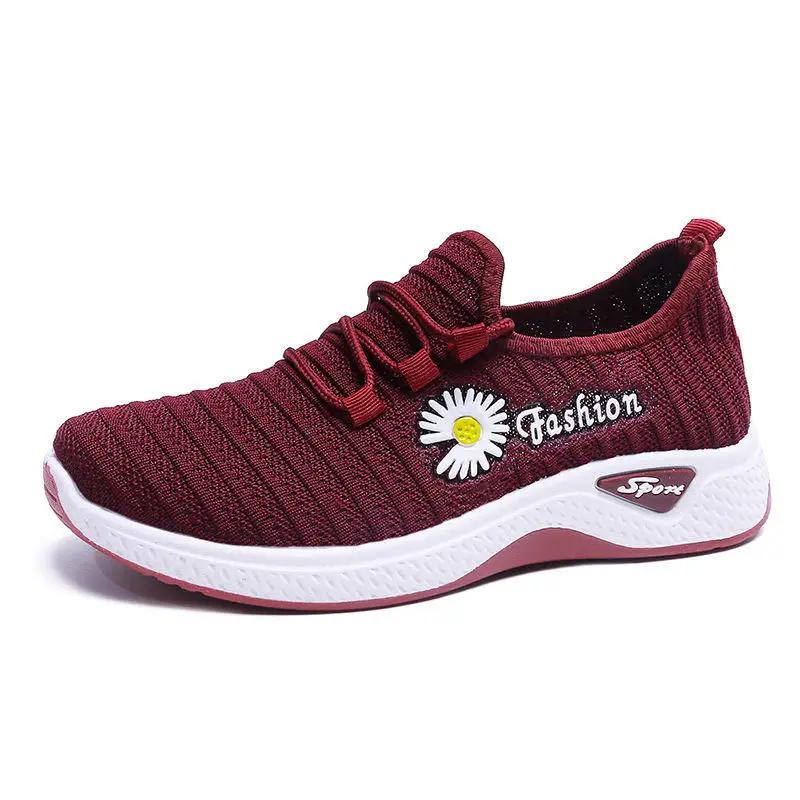 Fashion Adult Sneakers, Women's Light Running Shoes, Net Shoes, Comfortable Soft Soled Sneakers, Women's Breathable Casual Single Shoes