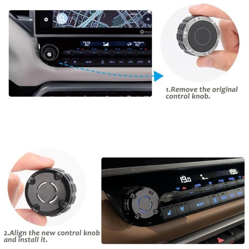 Multifunction Radio Switches & Display Knob Strong Plastic Construction 86128-0C060 Vehicle Accessories for Vehicle