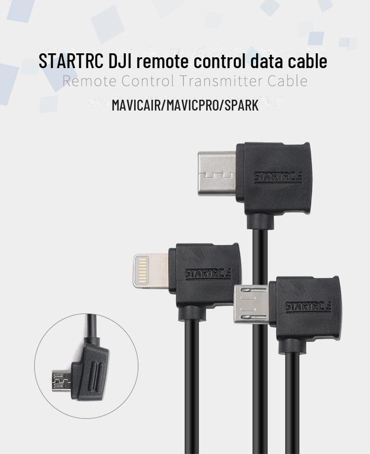 DJI Pro Air Remote Adapter: Forward/Reverse USB Data Cable (Universal)