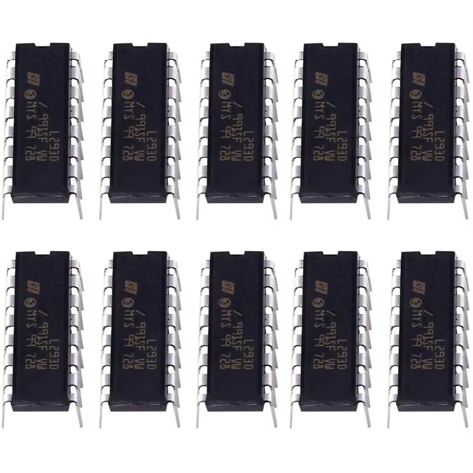5/10PCS L293D L293 293 DIP-16 Stepper Driver Chip IC 16-pin IC Stepper Motor Drivers Controllers