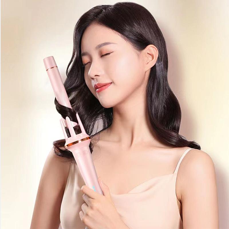 Professional Auto Rotating Curling Iron Fast Hair Curler Adjustment Temperature Irons Curling Wand Roller Hair Styling Tools