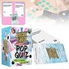 Trivia-card game music lovers gift idea. Test your music knowledge with lyrical challenges. Engaging building event