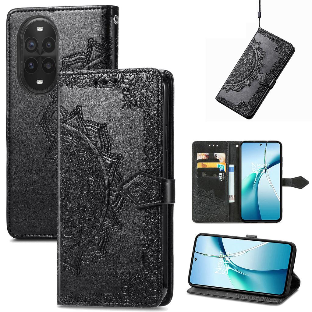 For Huawei nova 13 Pro 5G Wallet Case Mandala Flower Leather Phone Cover Stand