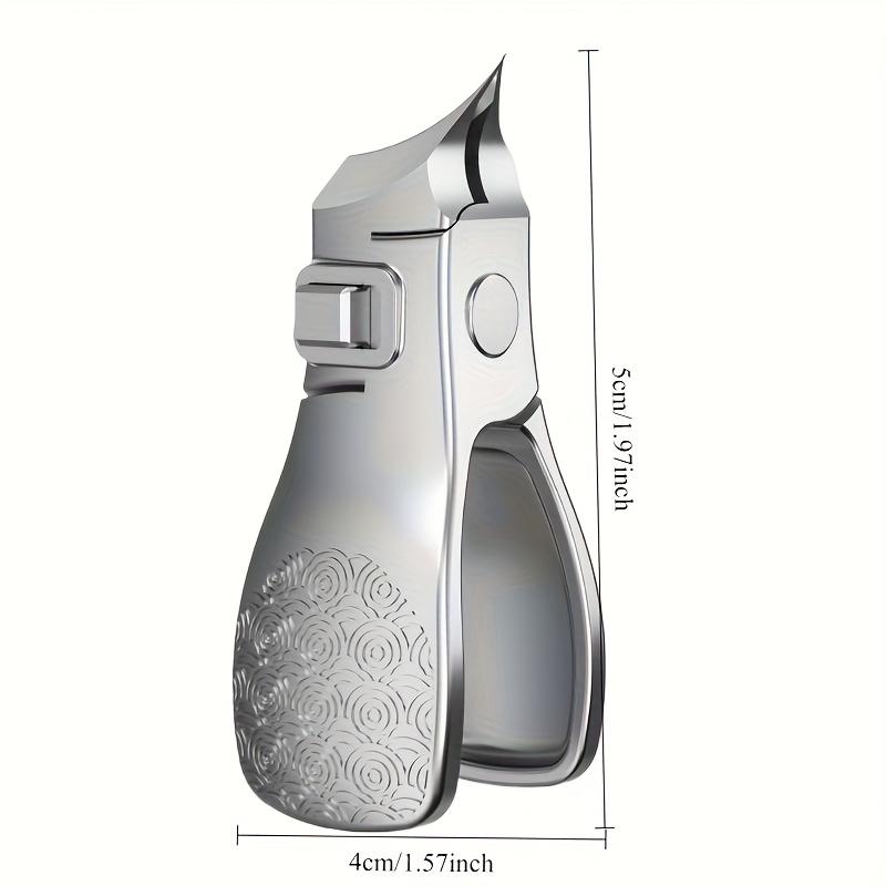 

Профессиональные кусачки для ногтей с удлиненными, заостренными краями, сверхпрочная конструкция из нержавеющей стали, нескользящая рукоятка, для точного маникюра, педикюра