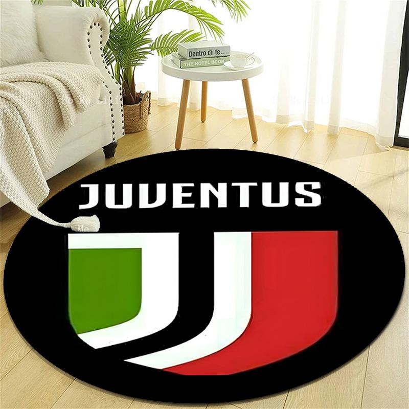 1pc Football Team (78) Design Printed Area Round Carpet for Bedroom Living Room Home Decor Rugs Mat Non Slip Mat Rug for Bedside