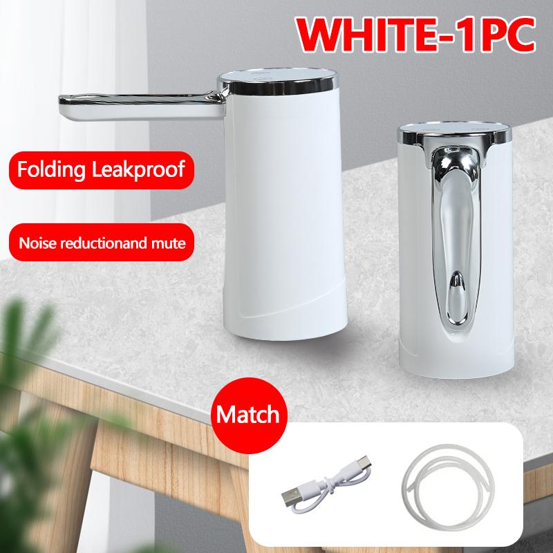 2025 New USB Electric Water Pump Portable Siphon Transfer for Bucket Drum Aquarium Outdoor Camping Home Garden Water Dispenser