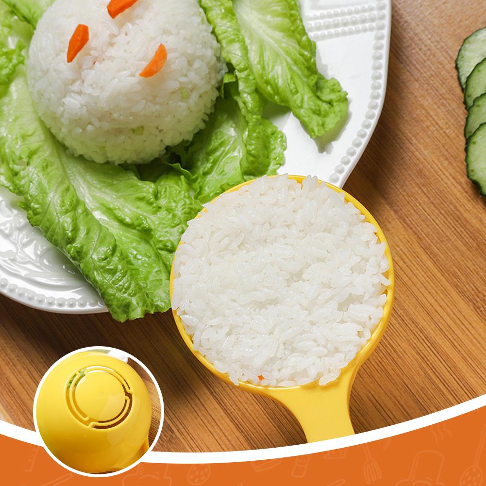 1/2PCS High-quality Rice Ball Spoon Non-stick Diy Rice Scoop Mold Rice Round Accessories Spoon Porridge Kitchen Half