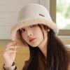 Autumn and Winter Velvet Thickened Hat Women's Warm Bucket Hat Bucket Hat Basin Hat
