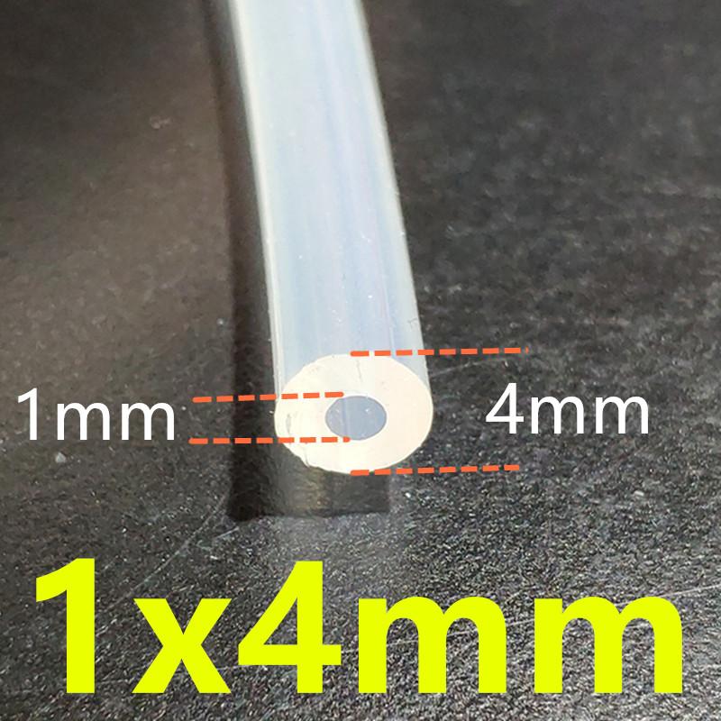 1 Meter 27 sizes 0.5mm to 12mm Food Grade Transparent Silicone Tube Rubber Hose Water Gas Pipe Dropshipping Sell At A loss