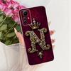For Xiaomi Redmi Note 12S 4G Case Cute Crown Letters Cover 6.43'' Soft Slim Phone Case For Redmi Note 12S Note12S 4G Fundas Bags