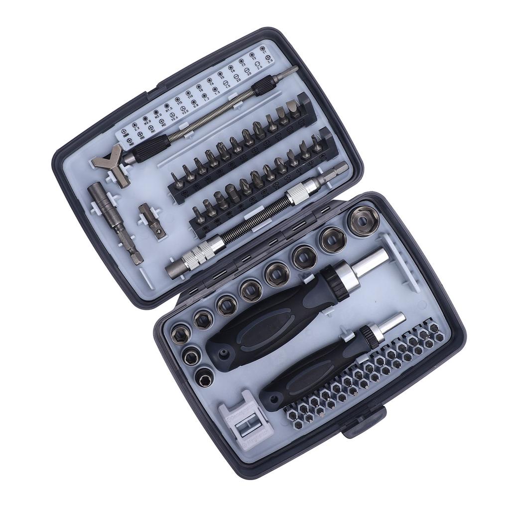 68 In 1 Ratchet Screwdriver Set Multi Functional Sockets and Screwdriver Bits Set for Bike Car