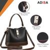 ADISA Women's Girls Bucket Cross Body Bag with Sling (SL5139)