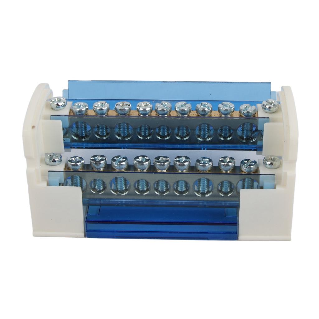 Zaciskowa Puszka Rozdzielcza 2-stopniowa Jednofazowa Szyna DIN z Przezroczystą Pyłoszczelną 211