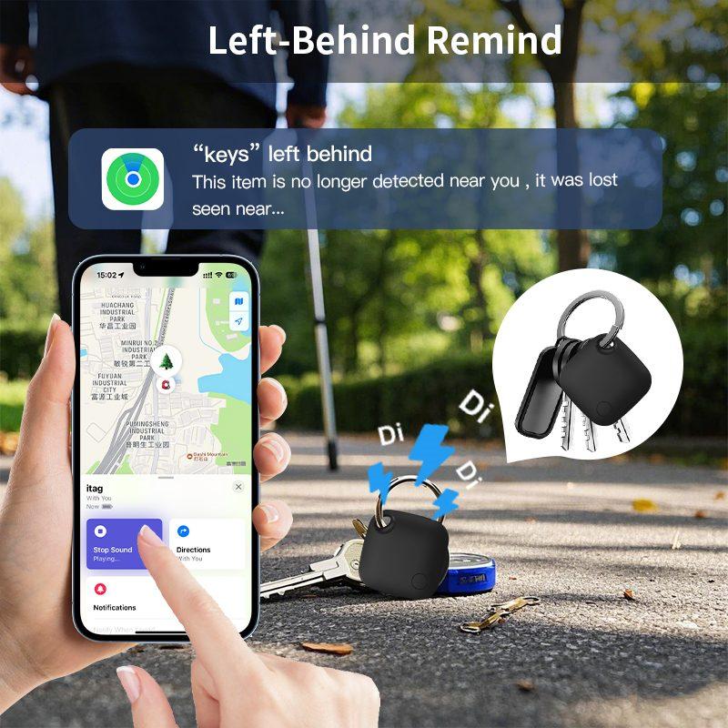 1/2/ 4pcs Anti-lose Security Finder Tracker Smart Tag for Apple Find My  Bluetooth GPS Tracker For Luggage Key IOS MFi Finder