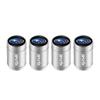4pcs Car Tire F75 Valve Caps Waterproof Dust Covers Accessories For Subaru STI XV Forester BRZ Outback Smart Impreza WRX 2006 Ascent
