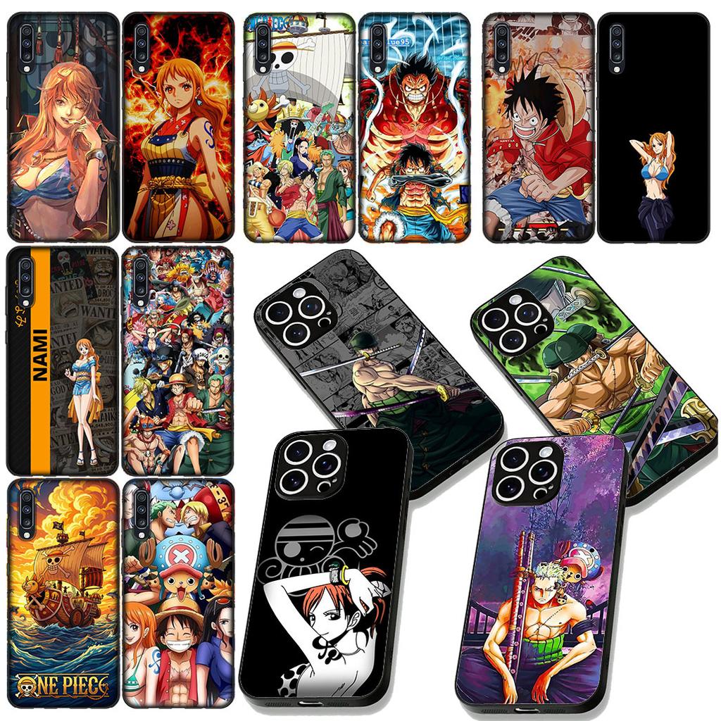 Nami One Luffy Pieces Roronoa Zoro Cover for Samsung Galaxy S22 S21 S20 FE Ultra Plus A35 A36 A37 A33 A34 A04 A71 Phone Case